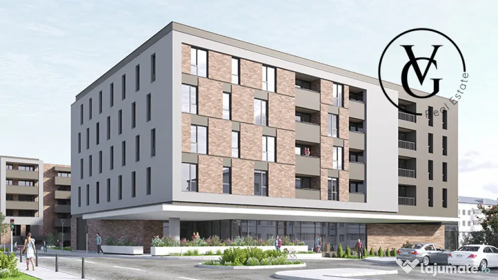 Apartament 2 camere spatios - complex rezidential Blue Bike