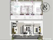 Apartament 2 camere spatios - complex rezidential Blue Bike