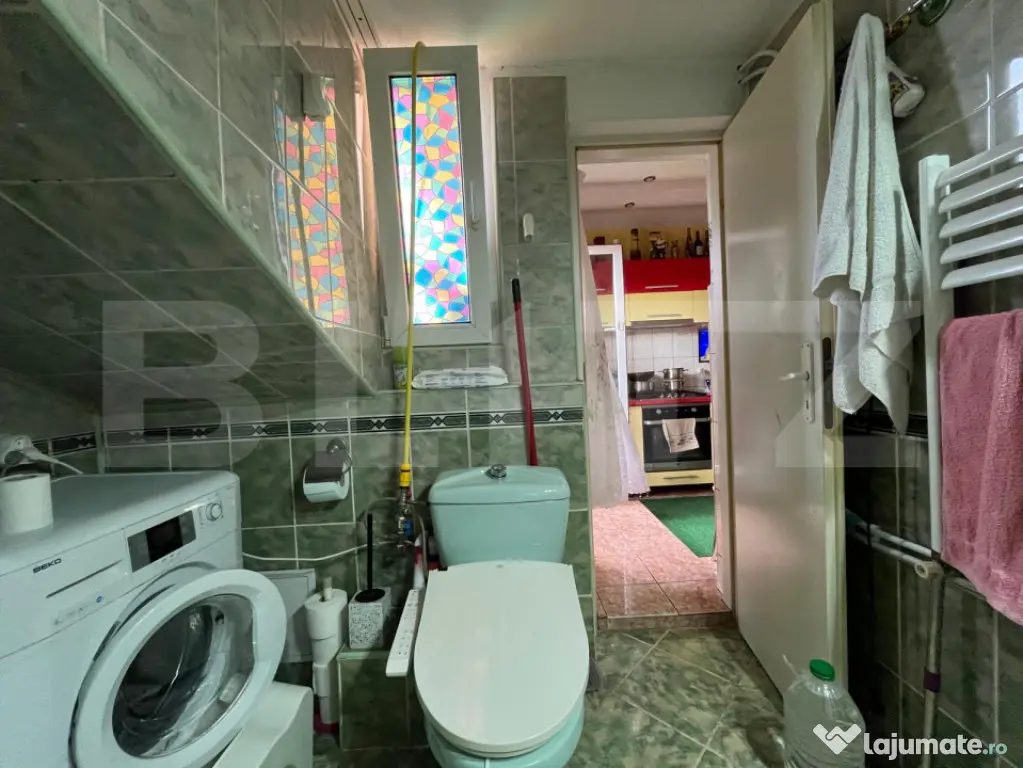 Apartament cu 2 camere, decomandat, etaj 8/8, terasa 20 mp,