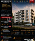 Direct Dezvoltator | Apartament 2 Camere | Bonus Loc de Parc