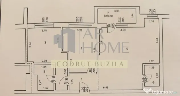 Apartament 3 camere, in Ploiesti, parcare, zona Nord/ MRS Gr