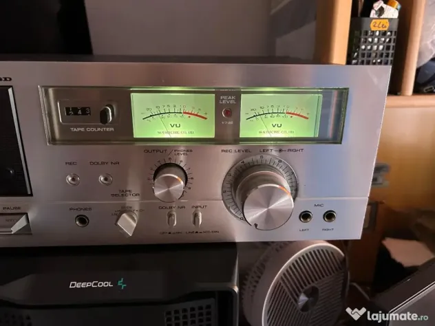 De vânzare Deck Cassette Vintage Akai GXC-706D – Made in Japan