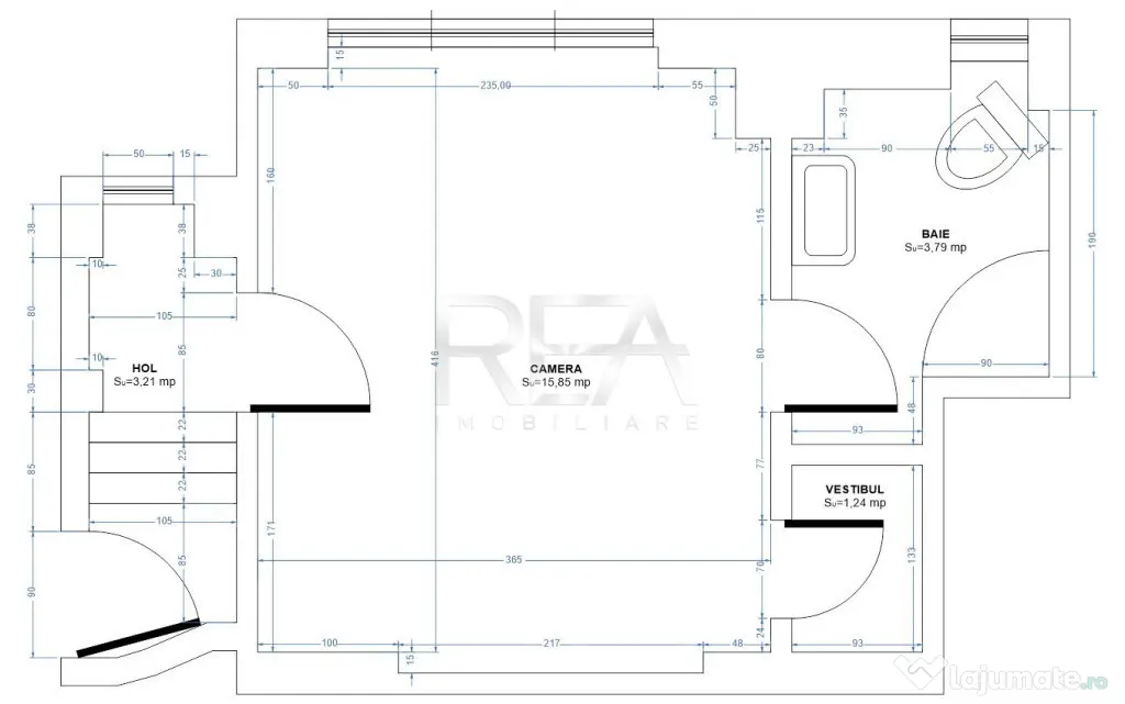 Garsonieră ultracentrală ASE – Piața Lahovari | Renovar