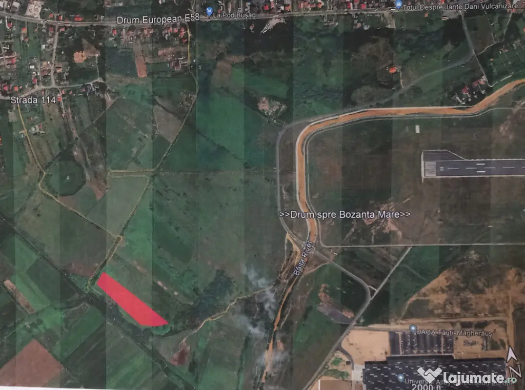 Teren extravilan, 11.040 mp, zona Tăuții-Măgherăuș