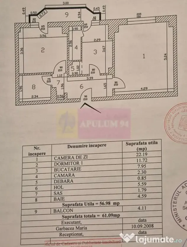 Vanzare apartament 2 camere Piata Iancului-metrou
