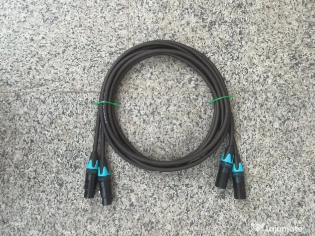 Cabluri xlr cu jack mare mono