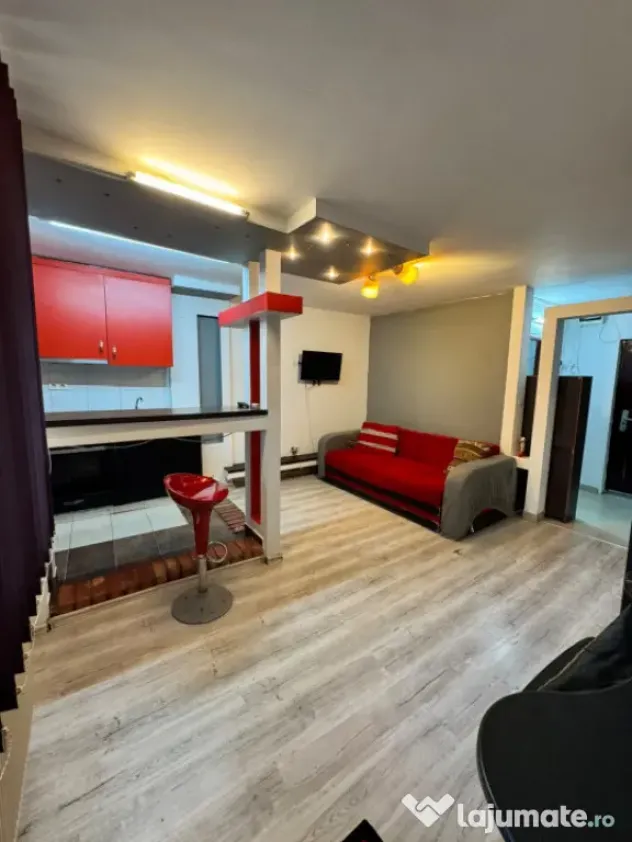 Garsonieră 28.50 mp, complet mobilată și utilată, zona S