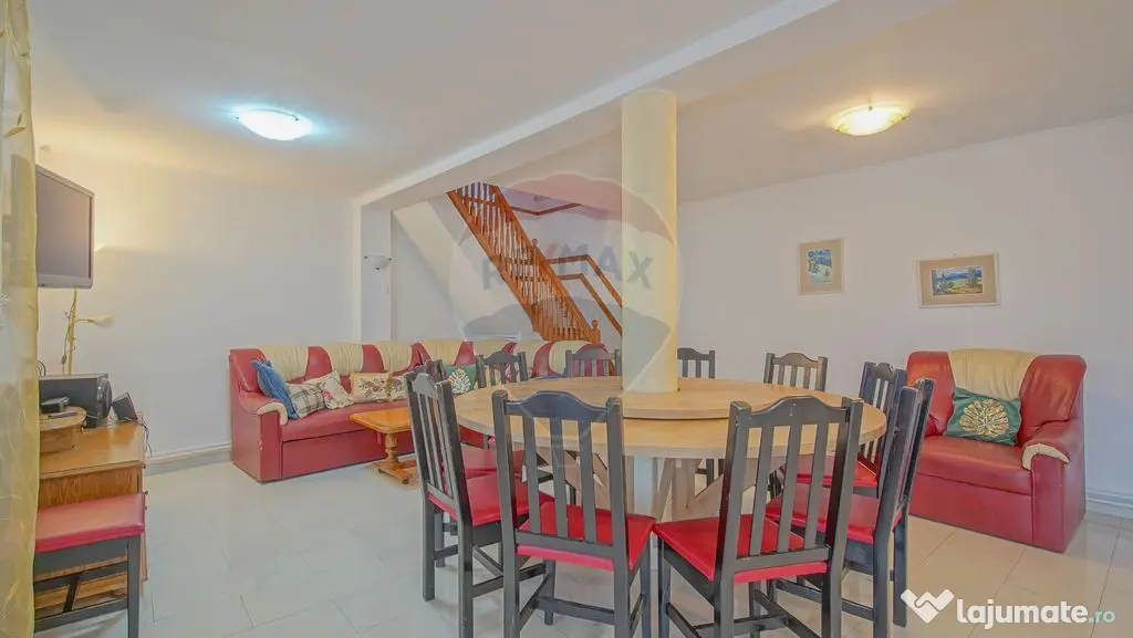 Casă + curte amenajată | 5 dormitoare, saună, sală sp...