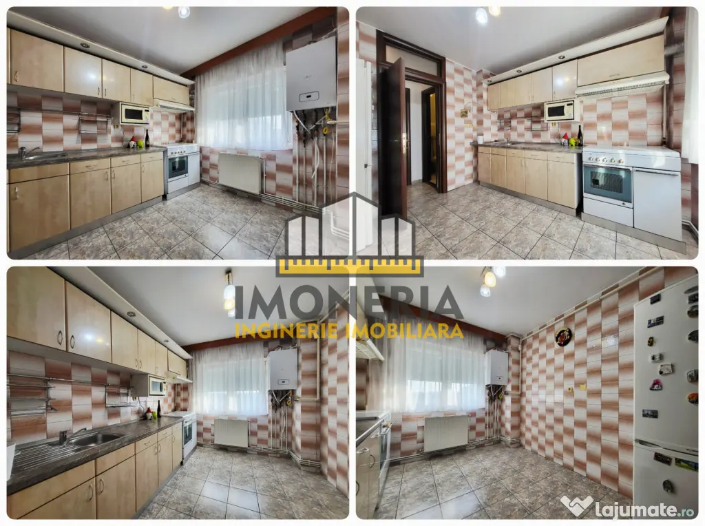 3 camere-priveliste aerisita-centrala proprie-0% comision-pe