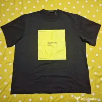 Helmut Lang Tricou Graphic Negru Bărbați XXL Nou fără etichetă Original