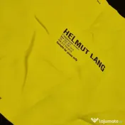 Helmut Lang Tricou Graphic Negru Bărbați XXL Nou fără etichetă Original