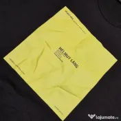 Helmut Lang Tricou Graphic Negru Bărbați XXL Nou fără etichetă Original