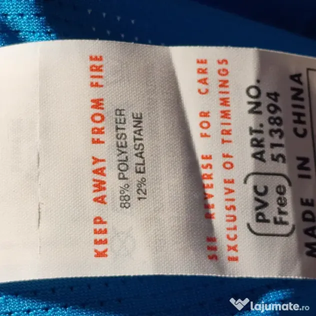 Bluză Puma sport M bărbați albastră nouă cu etichetă
