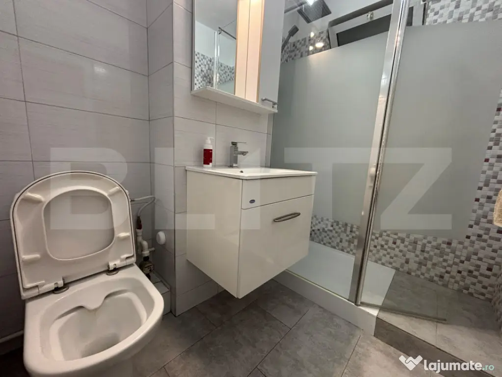 Apartament 3 camere decomandat, 72,1 mp, complet mobilat și