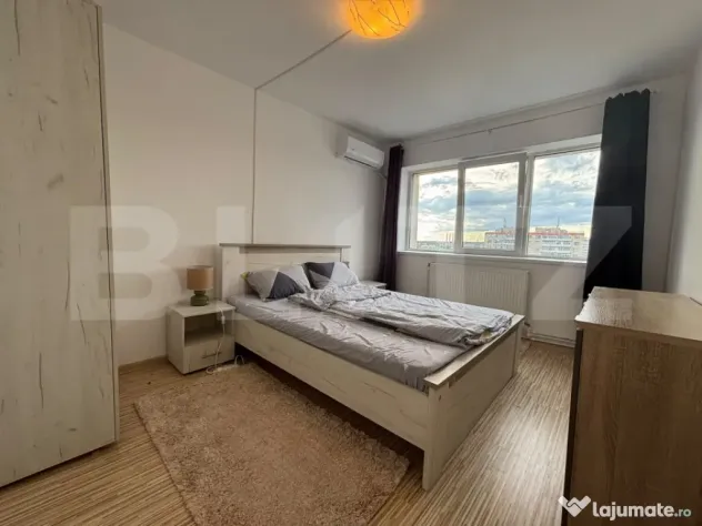 Apartament 3 camere decomandat, 72,1 mp, complet mobilat și