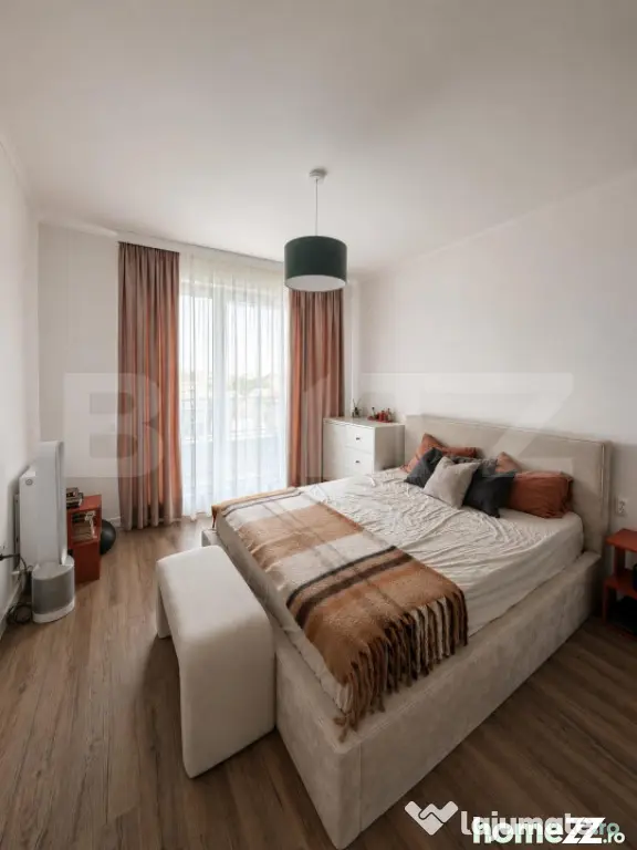 Apartament 2 camere, 53.90 mp, terasa, zona Intre Lacuri