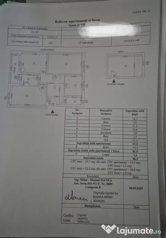 Apartament 3 camere ultracentral