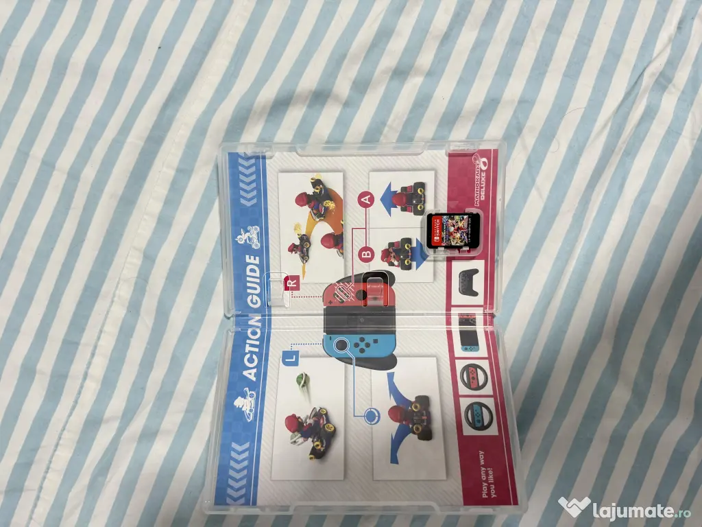 Joc Mario Kart 8 Deluxe pentru Nintendo Switch (Impecabil + Cutie)