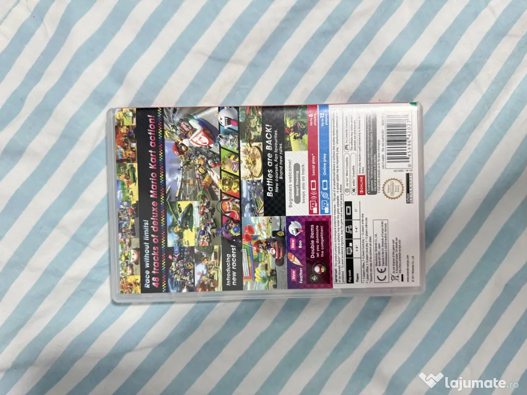 Joc Mario Kart 8 Deluxe pentru Nintendo Switch (Impecabil + Cutie)