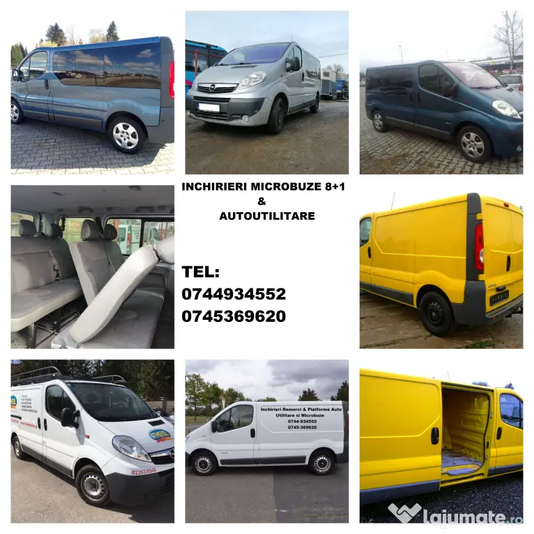 Utilitara Duba Microbuz de inchiriat inchiriez duba utilitara Microbuz
