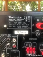 Amplituner receiver Technics SA-DX 850 defect