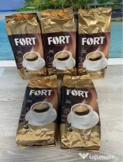 Cafea boabe, Fort, 100% Robusta, 1 kg (stoc 5 kg)