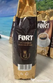 Cafea boabe, Fort, 100% Robusta, 1 kg (stoc 5 kg)