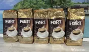 Cafea boabe, Fort, 100% Robusta, 1 kg (stoc 5 kg)