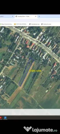 Teren intravilan de vânzare 2983mp