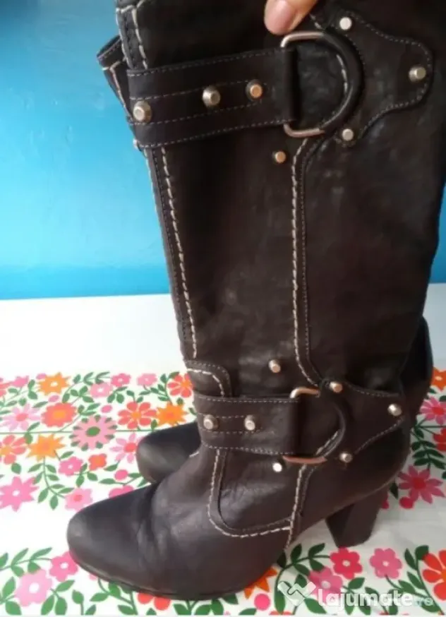 Cizme 38-39 din piele