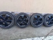Vand Set Jante Aliaj KBA 45894 18" + Anvelope 