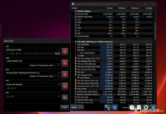 HP Pavilion Gaming Ryzen 5 / GTX 1650 / SSD NVMe / Ca nou + Cooler