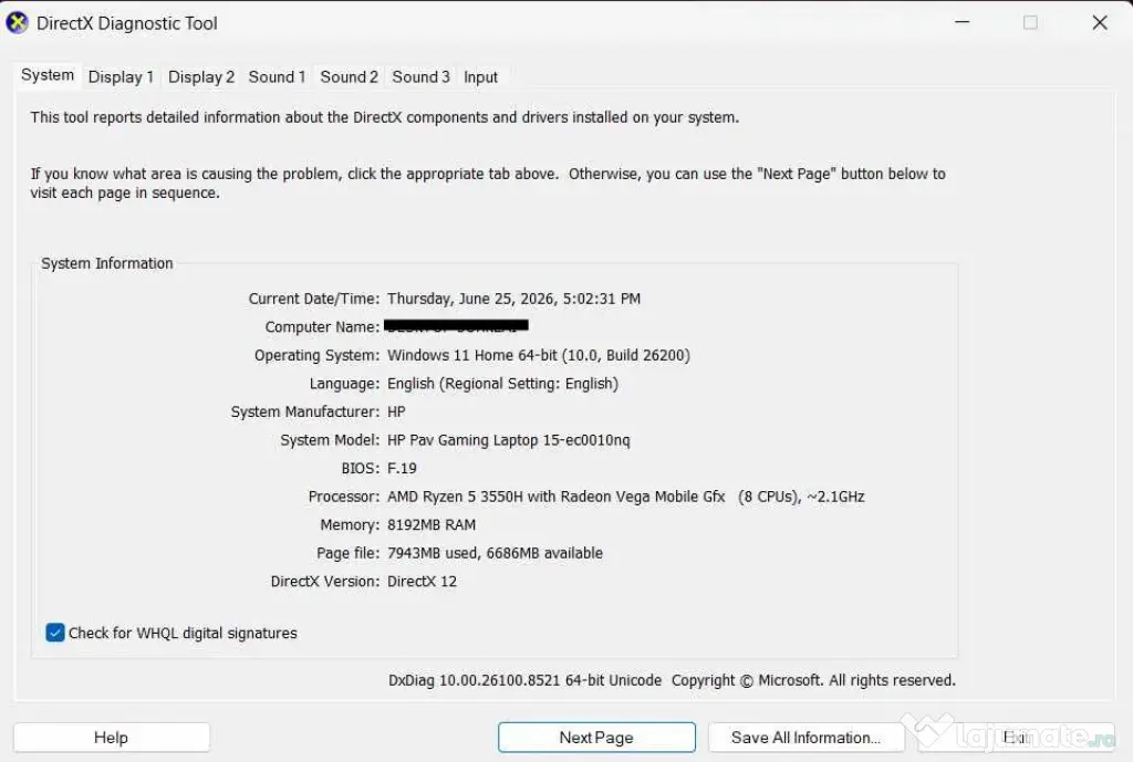 HP Pavilion Gaming Ryzen 5 / GTX 1650 / SSD NVMe / Ca nou + Cooler