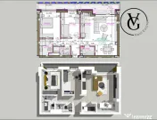 Apartament 3 camere | Finisaje premium | Blue Bike EDEN 