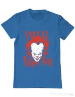 Tricou ADLER barbat You ll float too Albastru azuriu