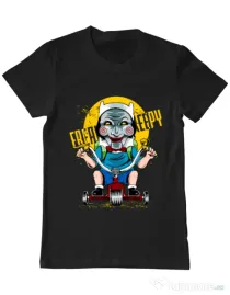 Tricou ADLER barbat Real terror Negru