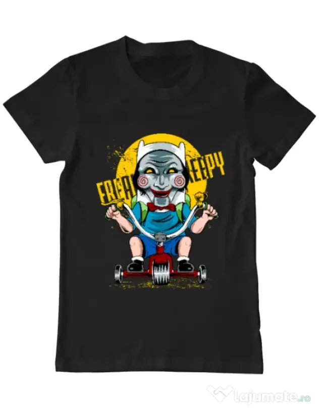 Tricou ADLER barbat Real terror Negru