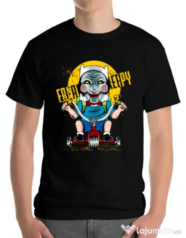 Tricou ADLER barbat Real terror Negru