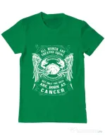 Tricou ADLER barbat The best women are born as Cancer Verde mediu