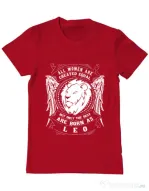 Tricou ADLER barbat The best women are born as Leo Rosu