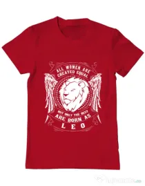 Tricou ADLER barbat The best women are born as Leo Rosu