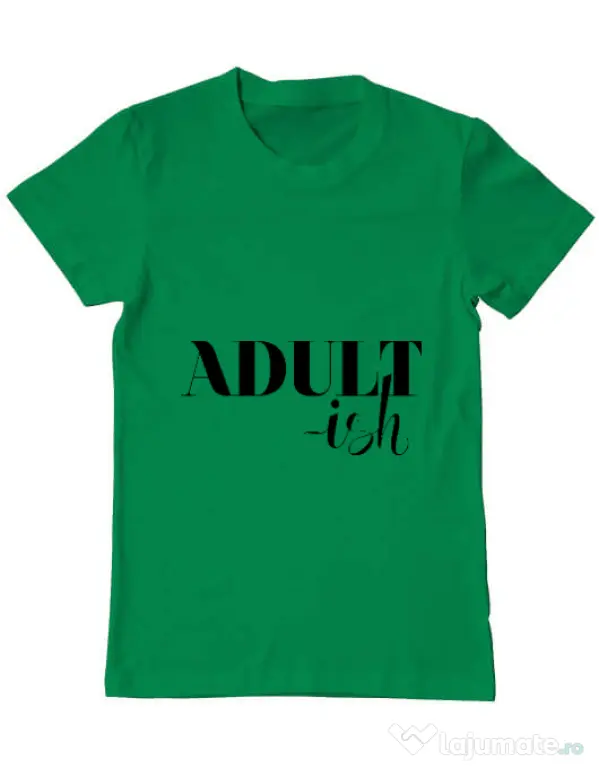 Tricou ADLER barbat Adultish Verde mediu
