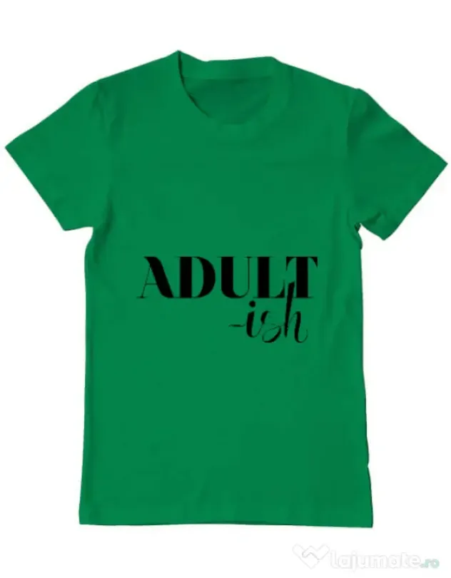 Tricou ADLER barbat Adultish Verde mediu