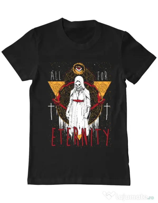Tricou ADLER barbat All for eterniry Negru