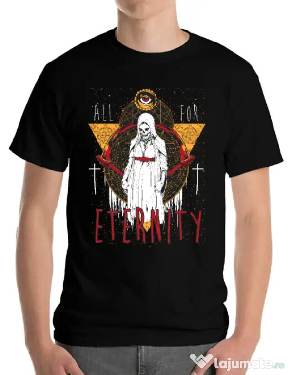 Tricou ADLER barbat All for eterniry Negru