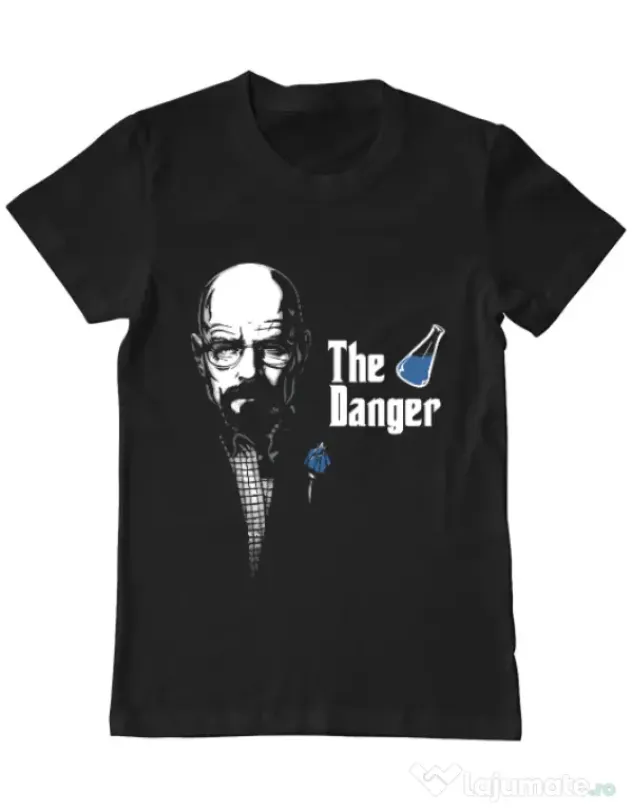 Tricou ADLER barbat Tricou The danger Negru