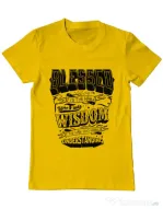 Tricou ADLER barbat Blessed Galben
