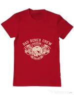 Tricou ADLER barbat Grim reaper Rosu