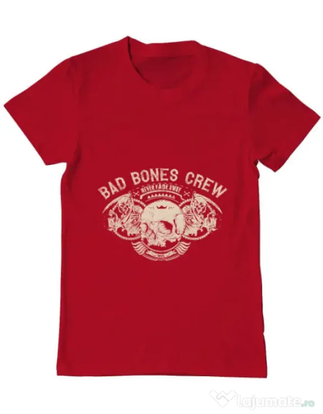 Tricou ADLER barbat Grim reaper Rosu