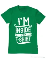 Tricou ADLER barbat Inside my tshirt Verde mediu